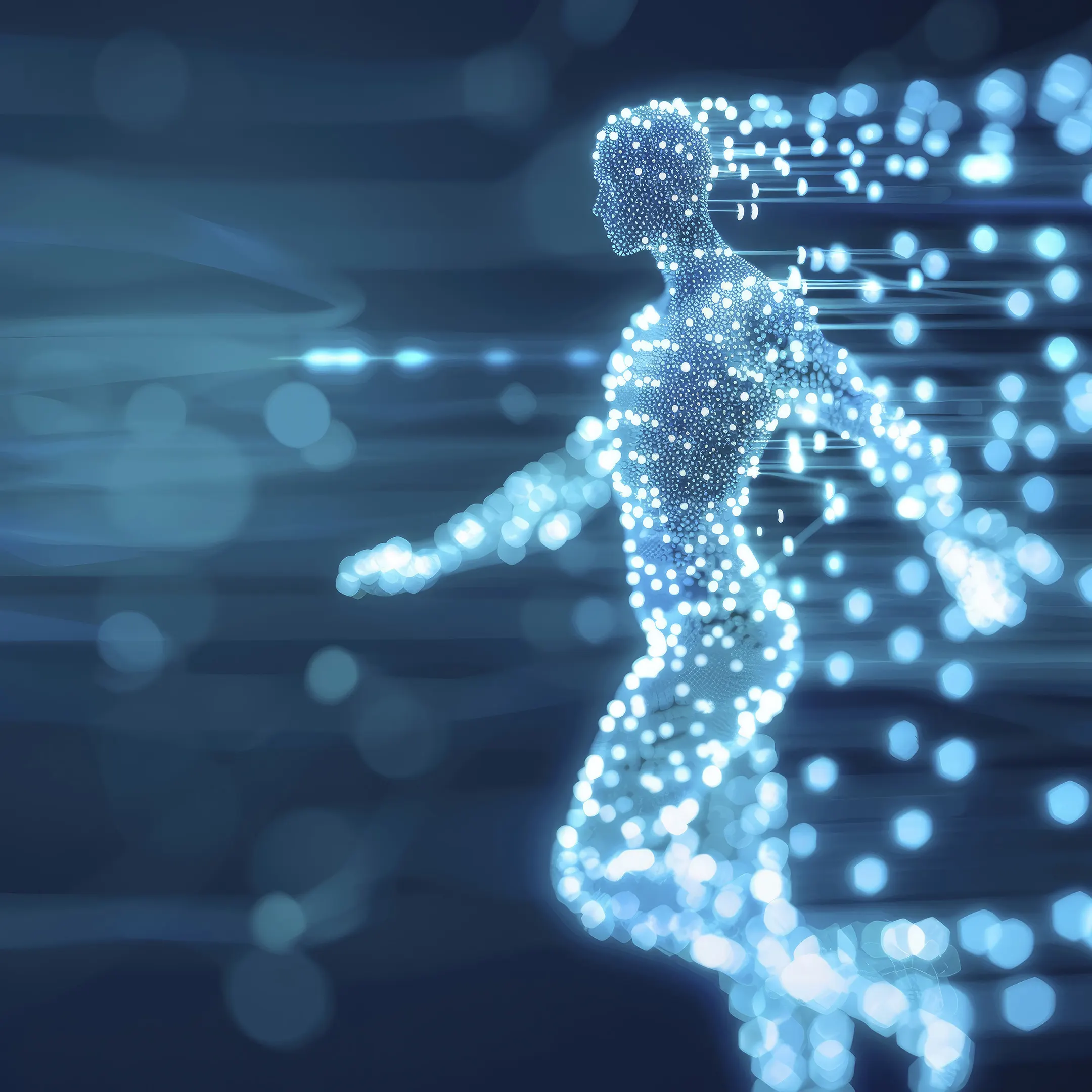 Farmer using a tablet to control and monitor a drone in a crop field, displaying live agricultural analytics on screen.